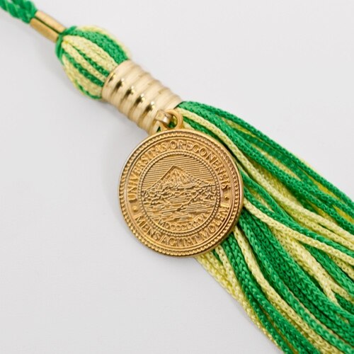 Josten's, University of Oregon Seal, Drop, Souvenir, Tassel